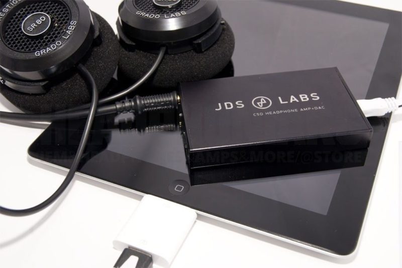 JDS C5D. Powerful headphones amplifier and DAC
