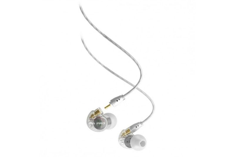 Mee Audio M6 PRO Auriculares in-ear universales con aislamiento de ruido y cables intercambiables blanco