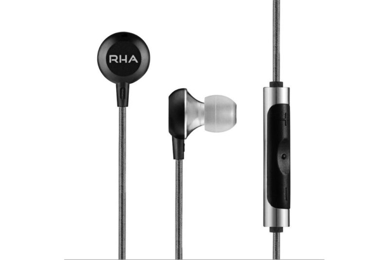 RHA MA600i. Noise isolating, in-ear headphone with remote and microphone.