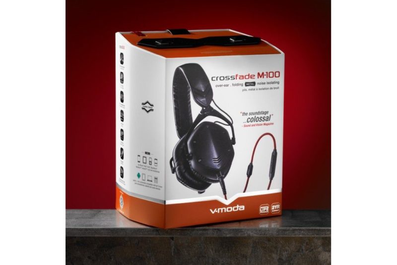 Auriculares orejeros de diadema V-Moda Crossfade M-100