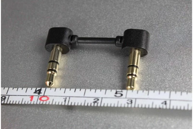 Cable de interconexión ultra corto de 3,5 mm