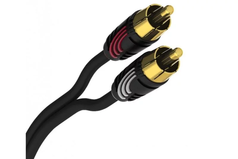 QED Profile Precision Cable de audio 2 RCA macho a 2 RCA macho