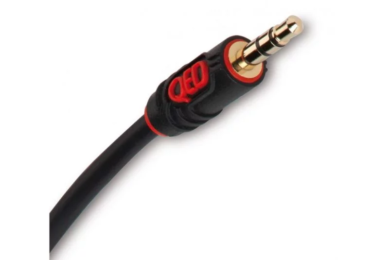 QED Performance J2J Cable de audio analógico jack 35mm stereo macho a jack 35mm stereo macho