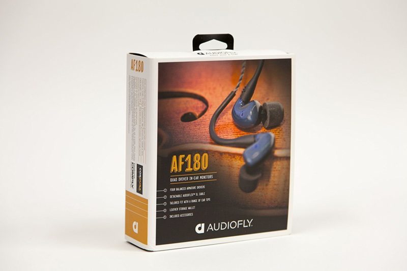 Audiofly AF180 Hybrid 4 drivers in-ear monitors