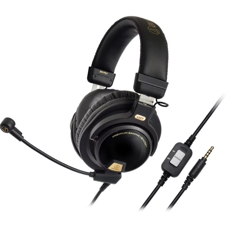 Audio Technica ATH-PG1 Closed-back premium gaming headphones with microphone