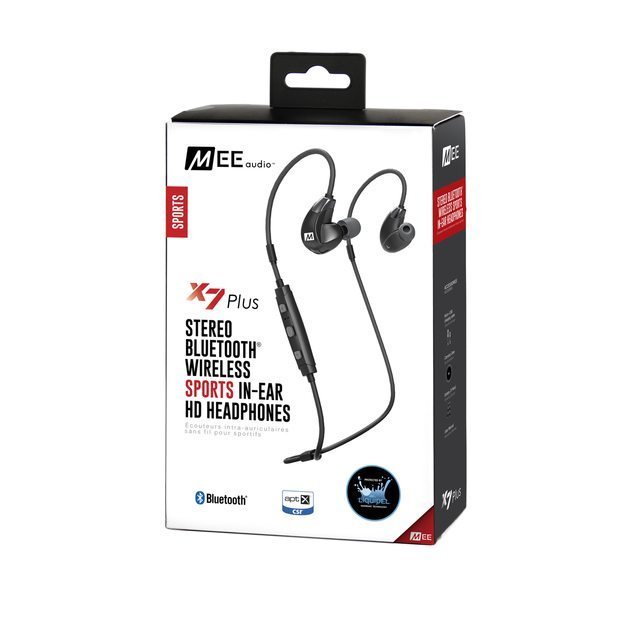 Mee Audio X7 Plus Auriculares in-ear estéreo Bluetooth HD con cable de memoria