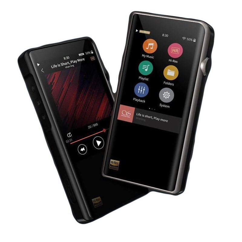 Shanling M5s. Audio music player with WiFi and Bluetooth.