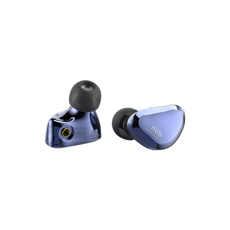 iBasso IT01s In-ear dynamic earphones blue mist