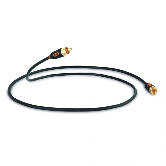 QED Profile Subwoofer Cable para conecta a subwoofer