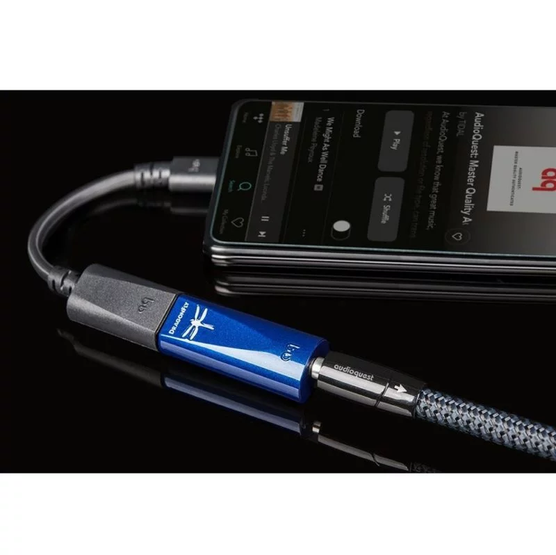 Audioquest Audiofly Cobalt DAC USB, Preamplificador y amplificador de auriculares