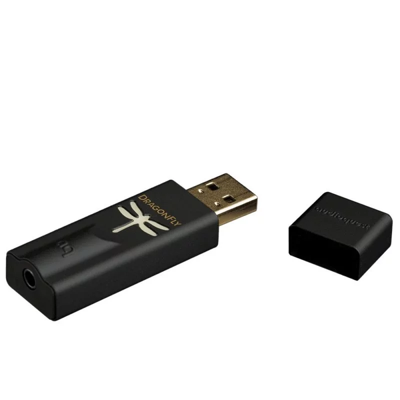 Audioquest Dragonfly Black USB DAC + Preamplificador + Amplificador de auriculares
