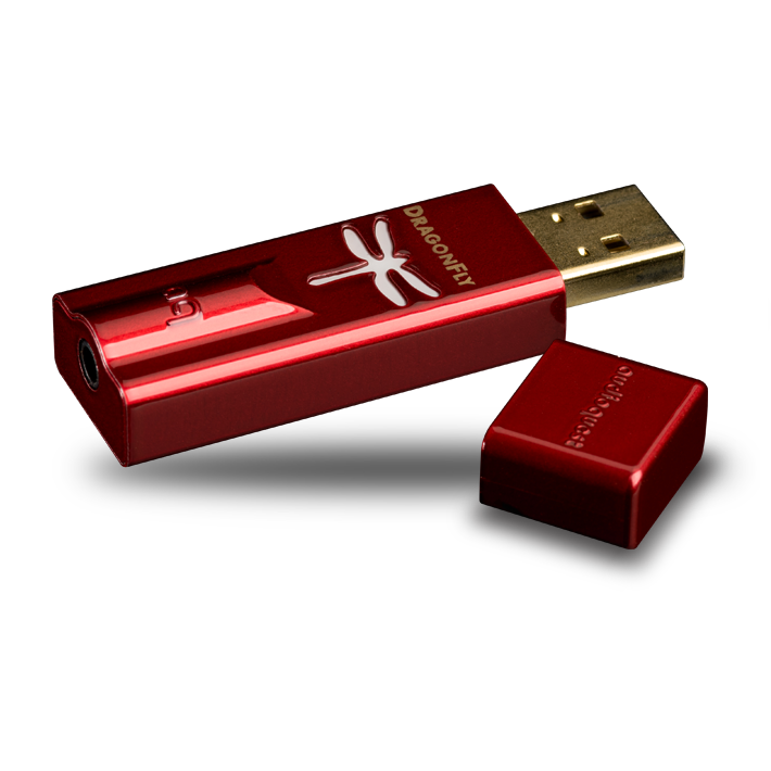 Audioquest Dragonfly Red USB DAC + Preamplificador + Amplificador de auriculares