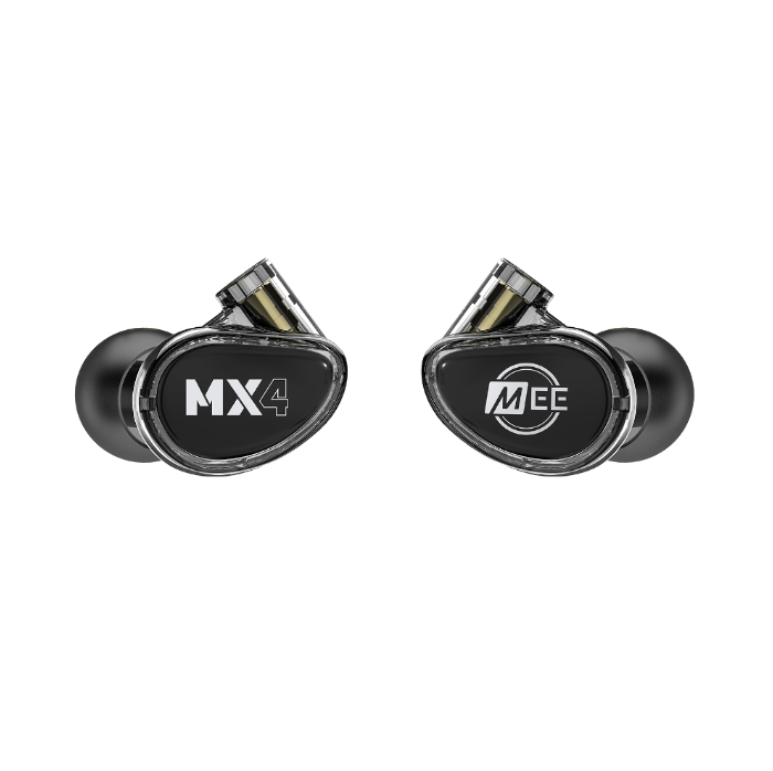 MEE MX4 PRO Auriculares híbridos con 4 drivers NEGRO