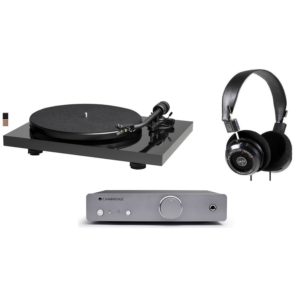 Music-Hall MMF Mark1 Previo de fono Cambridge Duo y Auriculares GRado SR60e